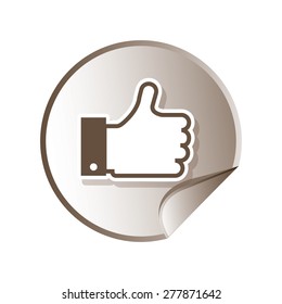 like icon design, vector illustration eps10 graphic 