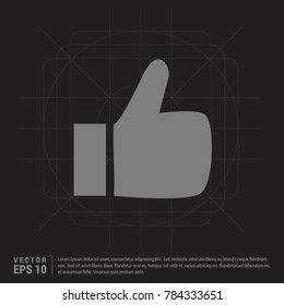 LIKE icon - EPS 10