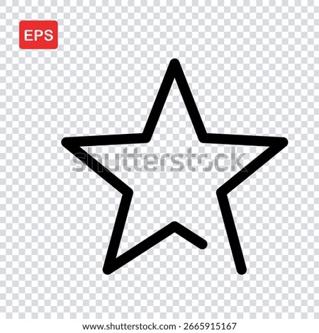 Like icon, favorite icon, support icon, EPS format vector icon illustration file