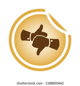 like icon flat. Vector illustration symbol