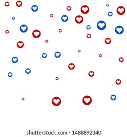 Like icon. Glitter heart background. Social network decoration.