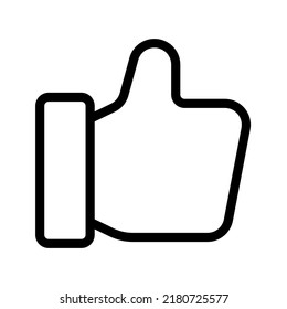 Like icon. hand like sign. vector illustration