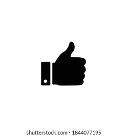 Like icon, hand like Symbol vector