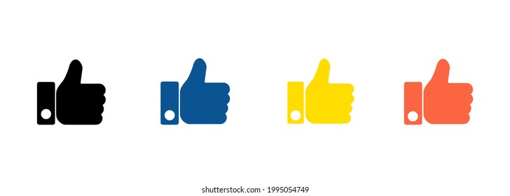 Like icon. Hand like. Thumb up. Outline love symbol. Social media sign. Seal of approval. OK sign. Like symbol. Premium quality. Achievement badge. Quality mark. Thumb icon. Human hand.