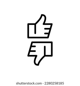 Like icon. Hands like. Thumbs up. Outline love symbol. Social media sign. Seal of approval. OK sign. Like a symbol. Premium quality. Achievement badge. Quality mark.