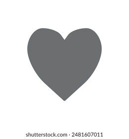 Como ícono, Vector de corazón, Ilustración vectorial, como Botón, como Vector, forma de corazón aislado, Vector de Botón, ícono de San Valentín, te amo