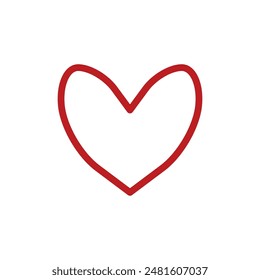Like icon, heart vector, heart shape isolated, like vector, love heart vector, love symbol, like symbol, Valentine heart icon, Valentines day, like button