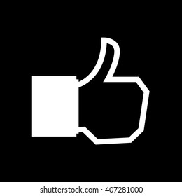 Like Icon Illustration design