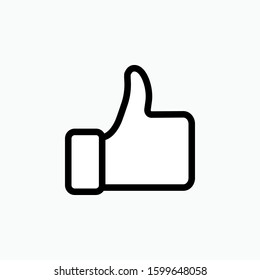 
Like Icon - Illustration As A Simple Vector Sign & Trendy Symbol for Design and Websites, Presentation or Apps Elements. 