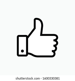 
Like Icon - Illustration As A Simple Vector Sign & Trendy Symbol for Design and Websites, Presentation or Apps Elements. 