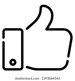 Like icon Illustration for web, app, infographic