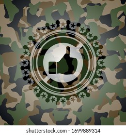 como icono dentro del emblema de camo
