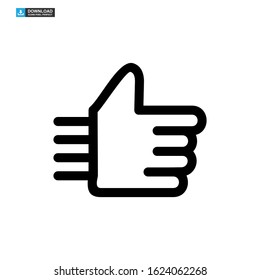 like icon isolated sign symbol vector illustration - high quality black style vector icons
