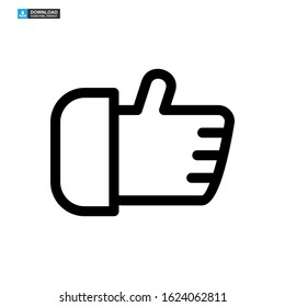 like icon isolated sign symbol vector illustration - high quality black style vector icons
