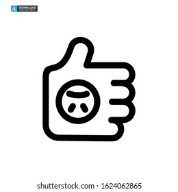 like icon isolated sign symbol vector illustration - high quality black style vector icons
