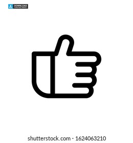 like icon isolated sign symbol vector illustration - high quality black style vector icons
