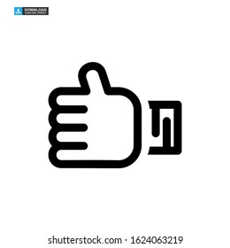 like icon isolated sign symbol vector illustration - high quality black style vector icons
