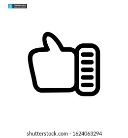 like icon isolated sign symbol vector illustration - high quality black style vector icons
