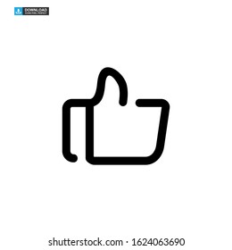 like icon isolated sign symbol vector illustration - high quality black style vector icons
