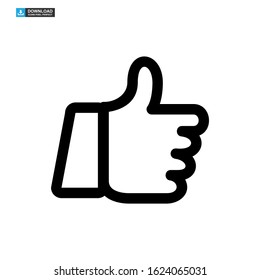 like icon isolated sign symbol vector illustration - high quality black style vector icons
