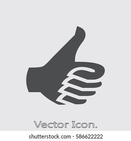 like icon isolated sign symbol and flat style for app, web and digital design. Vector illustration.
