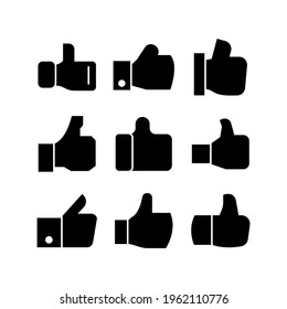 like icon or logo isolated sign symbol vector illustration - Collection of high quality black style vector icons
