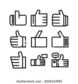like icon or logo isolated sign symbol vector illustration - Collection of high quality black style vector icons
