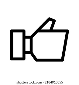 como icono o logotipo símbolo de signo aislado ilustración vectorial de alta calidad estilo negro iconos vectoriales
