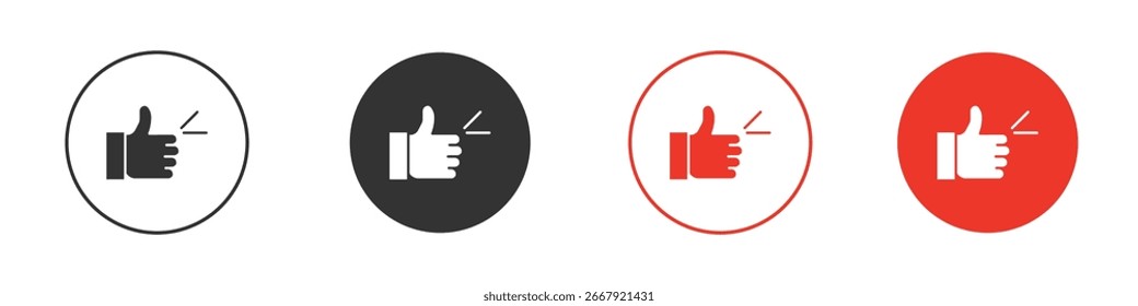 Like icon for logo, vector sign symbol for design