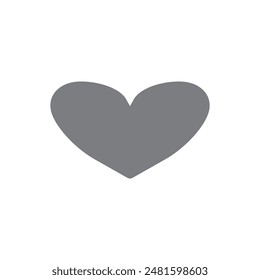 Like icon, love heart vector, heart shape isolated, Valentines day, heart icon vector, like button, like vector, like symbol, vector illustration, love symbol icon