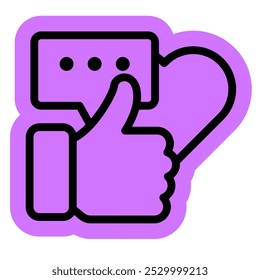 like icon, love, Hearth, Social media icon