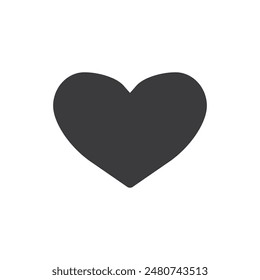 Like icon, I love you symbol, heart shape isolated, love heart icon, heart symbol, like symbol, like button, Valentines day, vector illustration, heart vector icon