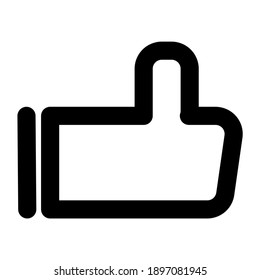 Like icon outline black, you can use for commercial
