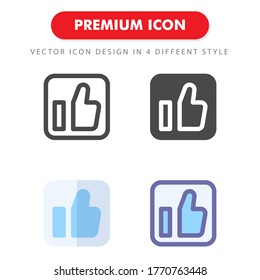 like icon pack isolated on white background. for your web site design, logo, app, UI. Vector graphics illustration and editable stroke. EPS 10.