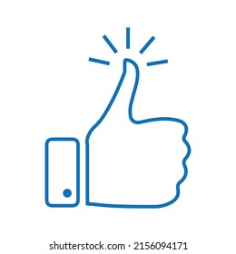 Like icon premium quality Line vector illustration.