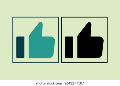 Like icon. icon related to UI elements. suitable for web site, app, user interfaces,element, printable etc. solid icon style. simple vector design editable