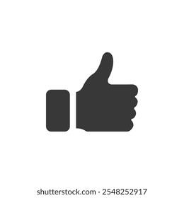 Like Icon Set Vector illustration in black