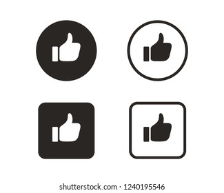 Like icon sign symbol