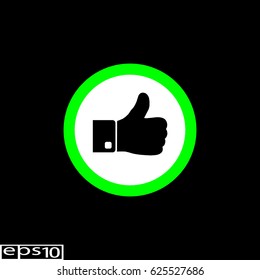 Like icon , sign - vector illustration