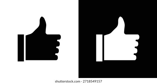 Al igual que la silueta del icono de Ilustración vectorial estilo plano aislado