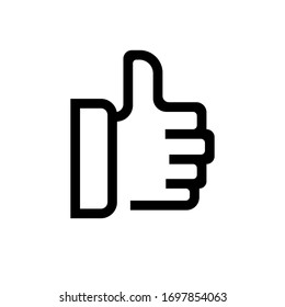 Like icon. Simple thin line