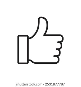 Like icon Simple thin outline