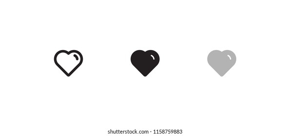 Like icon states: normal, active and disabled