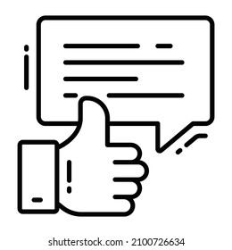 like icon, Survey and Feedback, modern vector illustration 