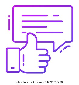 como icono, encuesta y comentarios, ilustración vectorial moderna 