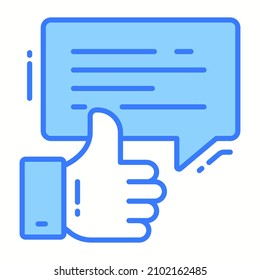 like icon, Survey and Feedback, modern vector illustration 