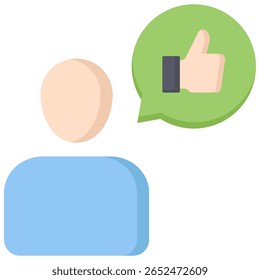 Like icon symbol. Vector illustration