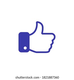 Like icon symbol vector isolated