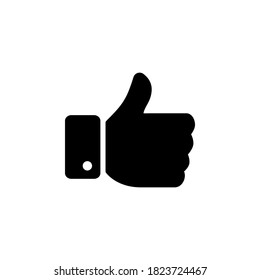 Like icon symbol vector isolated on white background
