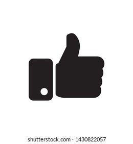 Like icon symbol vector. on white background